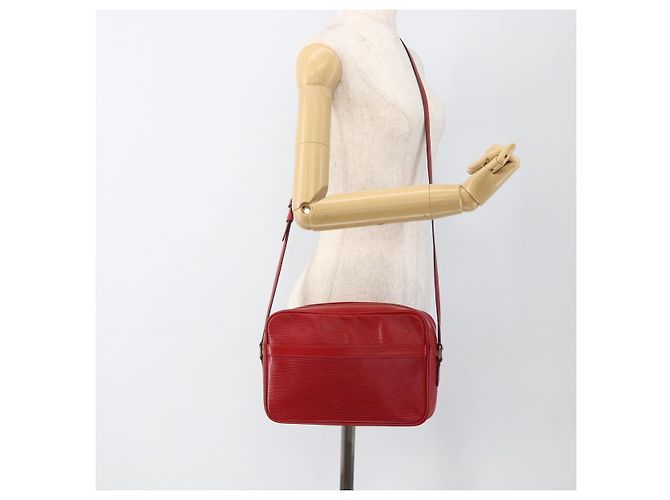 LOUIS VUITTON Borsa a Spalla Epi Trocadero 27 Rossa M52317 LV Auth YKZ1448 Rosso - vista 23