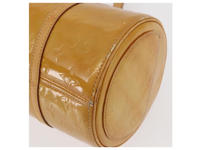 LOUIS VUITTON Borsa a Mano Monogram Vernis Bedford Beige M91006 LV Auth BAZ767 - vista 15