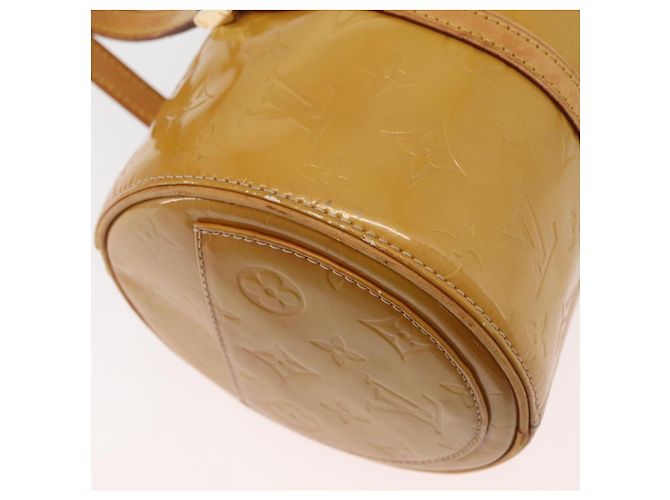 LOUIS VUITTON Borsa a Mano Monogram Vernis Bedford Beige M91006 LV Auth BAZ767 - vista 16