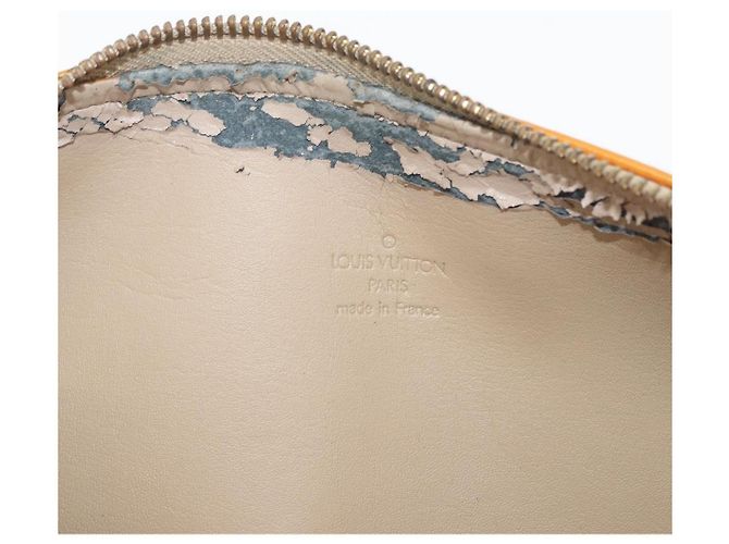LOUIS VUITTON Borsa a Mano Monogram Vernis Bedford Beige M91006 LV Auth BAZ767 - vista 19