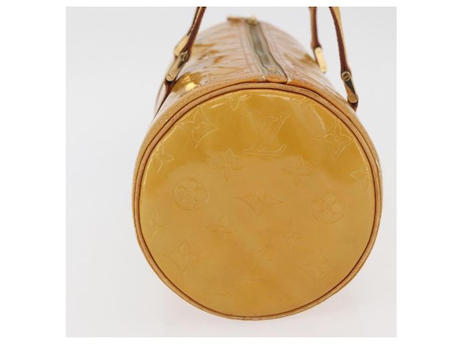 LOUIS VUITTON Borsa a Mano Monogram Vernis Bedford Beige M91006 LV Auth BAZ767 - vista 3