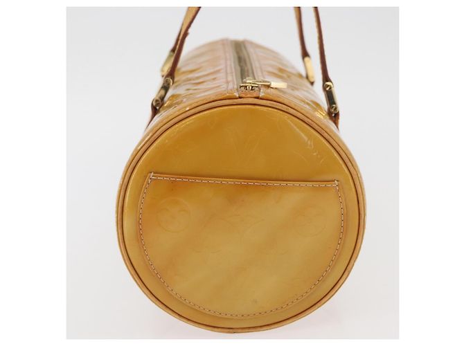 LOUIS VUITTON Borsa a Mano Monogram Vernis Bedford Beige M91006 LV Auth BAZ767 - vista 4