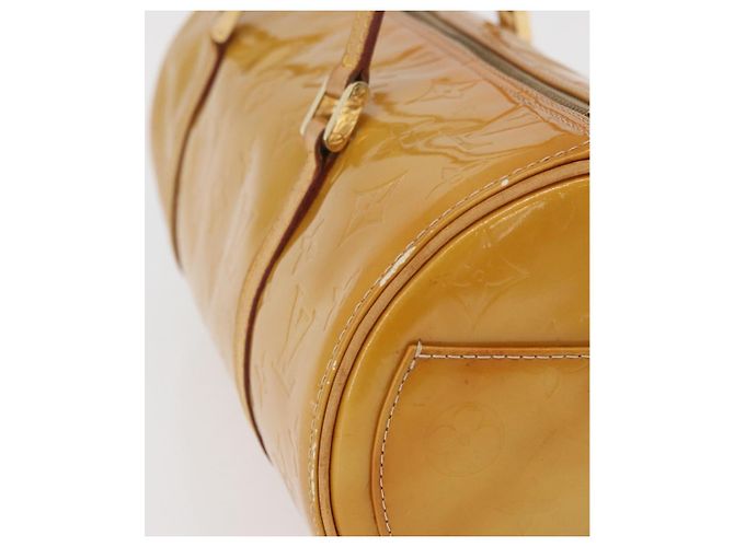 LOUIS VUITTON Borsa a Mano Monogram Vernis Bedford Beige M91006 LV Auth BAZ767 - vista 5