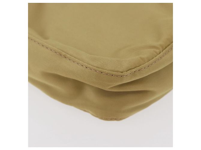 Borsa a Spalla FENDI Nylon Beige Argento Autentica INZ061 - vista 9