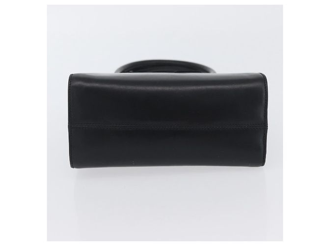 Borsa a mano Vala in pelle blu navy e oro di Salvatore Ferragamo Auth hk3588 D'oro - vista 5