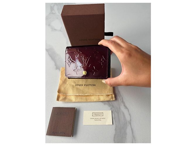 Porte-cartes Louis Vuitton Prune - vue 4
