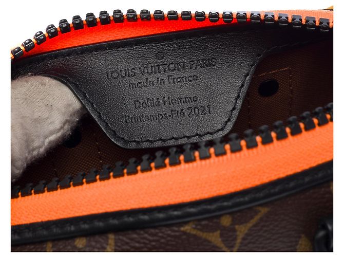 Borsa LOUIS VUITTON Keepall XS in Tela Marrone - 103440 - vista 7