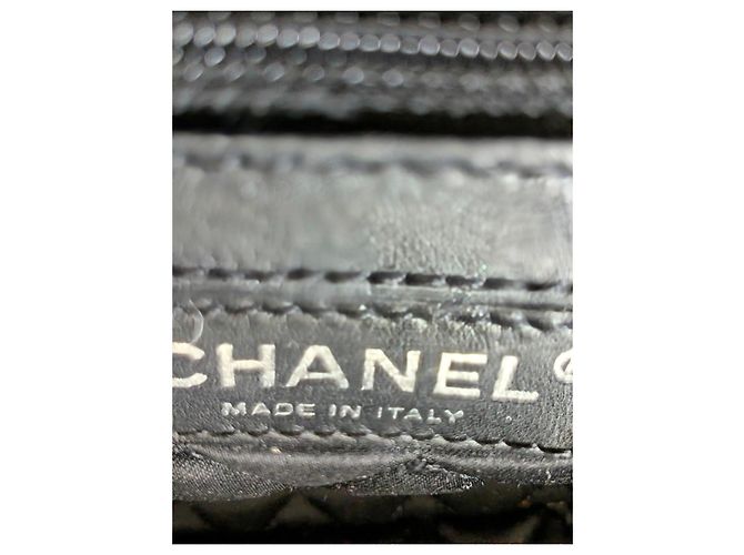 Borsa a spalla in pelle nera Chanel Nero - vista 3