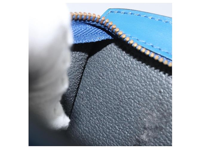 LOUIS VUITTON Epi Trousse Crete Pouch Blue M48405 LV Auth INZ117 - view 12