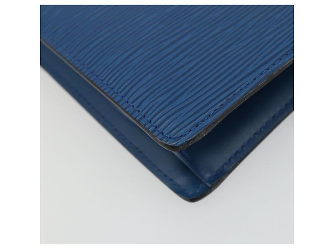 LOUIS VUITTON Epi Trousse Crete Pouch Blue M48405 LV Auth INZ117 - view 14
