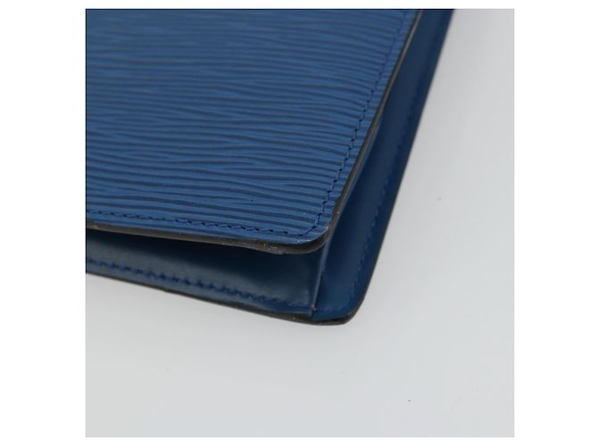 LOUIS VUITTON Epi Trousse Crete Pouch Blue M48405 LV Auth INZ117 - view 15