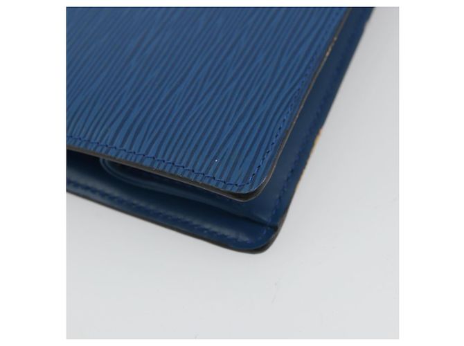 LOUIS VUITTON Epi Trousse Crete Pouch Blue M48405 LV Auth INZ117 - view 16