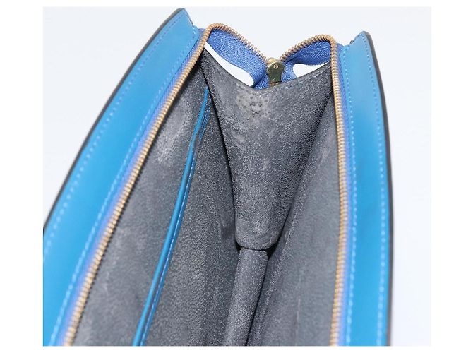 LOUIS VUITTON Epi Trousse Crete Pouch Blue M48405 LV Auth INZ117 - view 17
