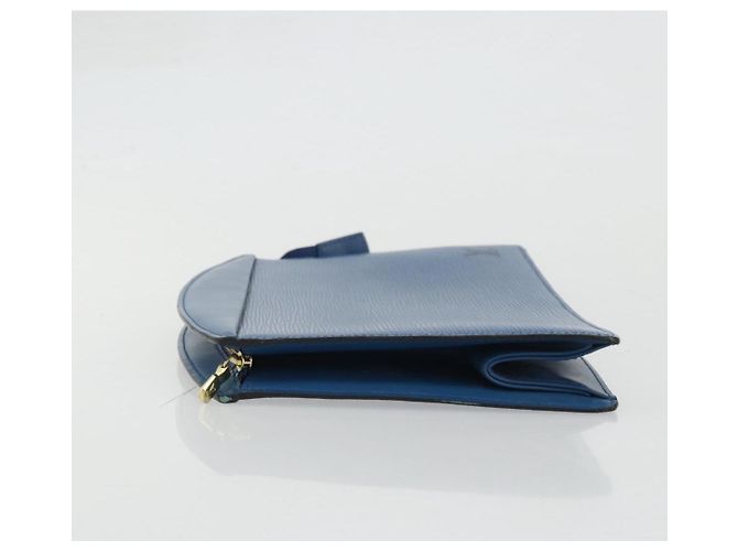 LOUIS VUITTON Epi Trousse Crete Pouch Blue M48405 LV Auth INZ117 - view 4