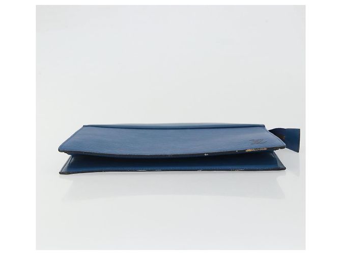LOUIS VUITTON Epi Trousse Crete Pouch Blue M48405 LV Auth INZ117 - view 6