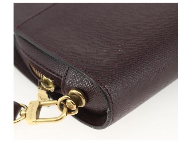 LOUIS VUITTON Taiga Baikal Clutch Bag Acajou M30186 LV Auth AMZ144 Marrone - vista 17