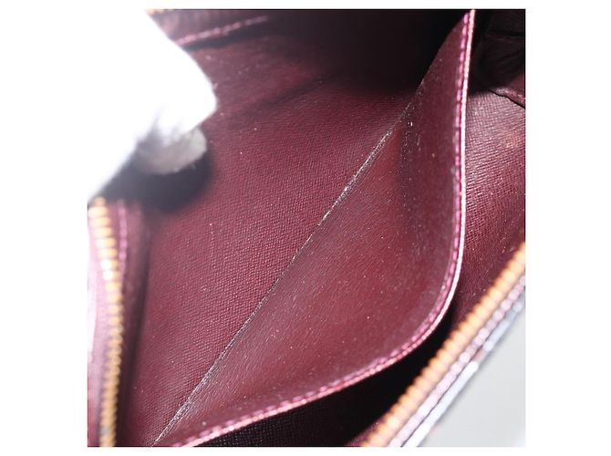 LOUIS VUITTON Taiga Baikal Clutch Bag Acajou M30186 LV Auth AMZ144 Marrone - vista 21