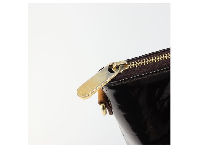 LOUIS VUITTON Borsa Tote Bellevue GM Monogram Vernis Amarante M93589 Auth YKZ1621 Bordò - vista 10