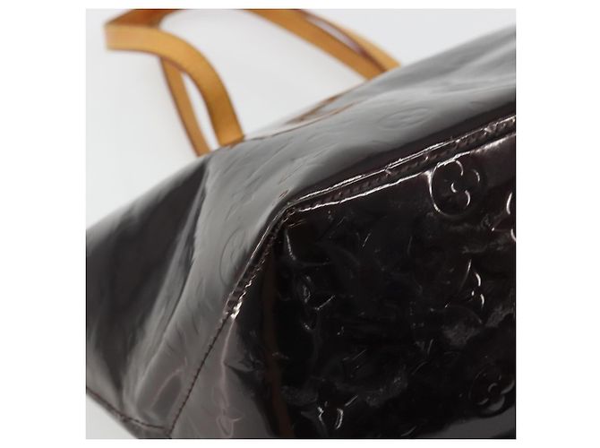 LOUIS VUITTON Borsa Tote Bellevue GM Monogram Vernis Amarante M93589 Auth YKZ1621 Bordò - vista 14