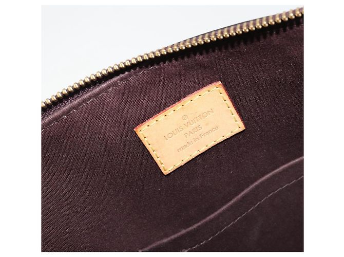 LOUIS VUITTON Borsa Tote Bellevue GM Monogram Vernis Amarante M93589 Auth YKZ1621 Bordò - vista 18