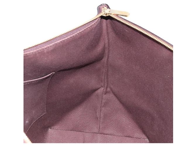 LOUIS VUITTON Borsa Tote Bellevue GM Monogram Vernis Amarante M93589 Auth YKZ1621 Bordò - vista 19