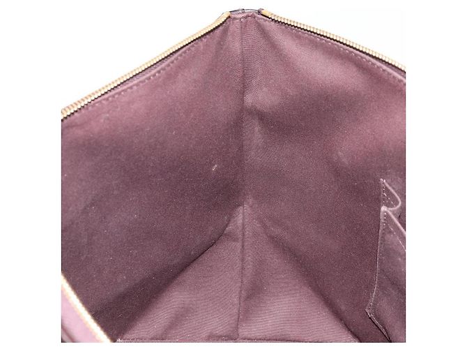 LOUIS VUITTON Borsa Tote Bellevue GM Monogram Vernis Amarante M93589 Auth YKZ1621 Bordò - vista 20