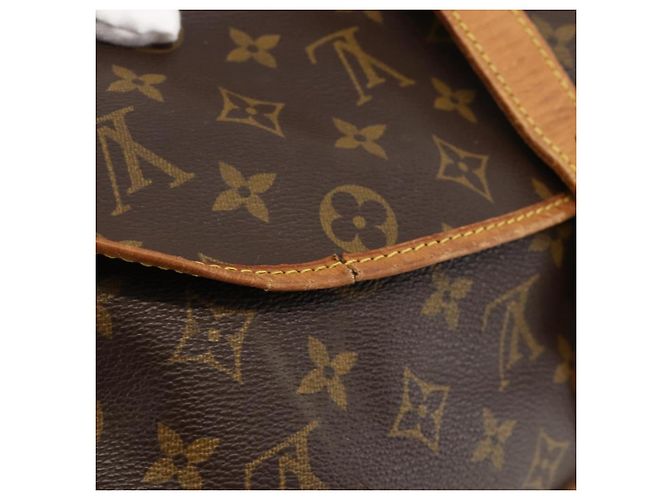 LOUIS VUITTON Borsa a Spalla Monogram Saumur 35 M42254 LV Auth hk3665 Monogramma - vista 10
