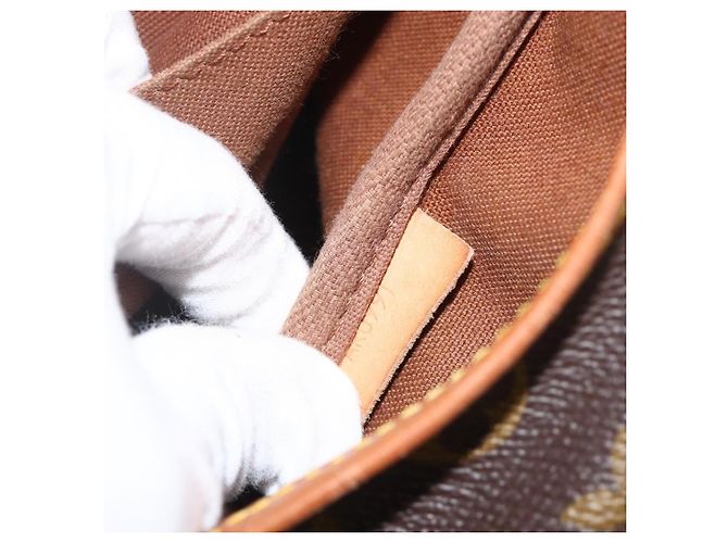 LOUIS VUITTON Borsa a Spalla Monogram Saumur 35 M42254 LV Auth hk3665 Monogramma - vista 12