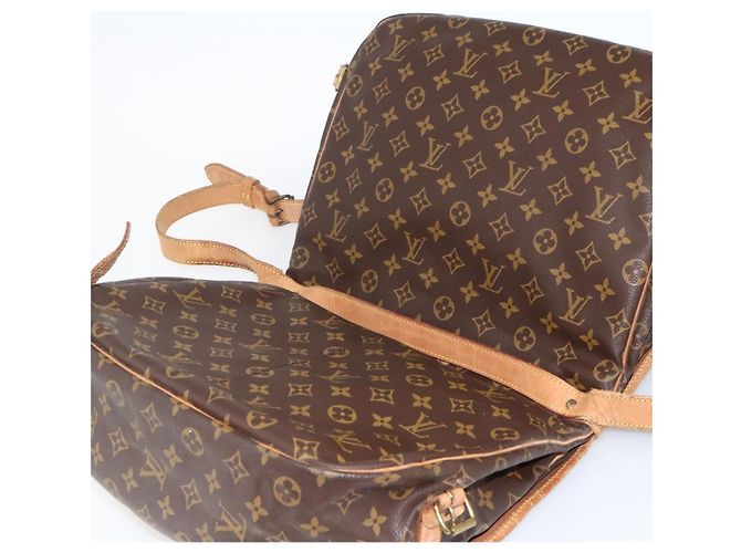 LOUIS VUITTON Borsa a Spalla Monogram Saumur 35 M42254 LV Auth hk3665 Monogramma - vista 19