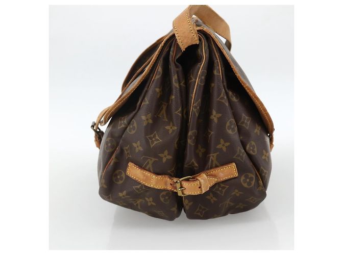 LOUIS VUITTON Borsa a Spalla Monogram Saumur 35 M42254 LV Auth hk3665 Monogramma - vista 4