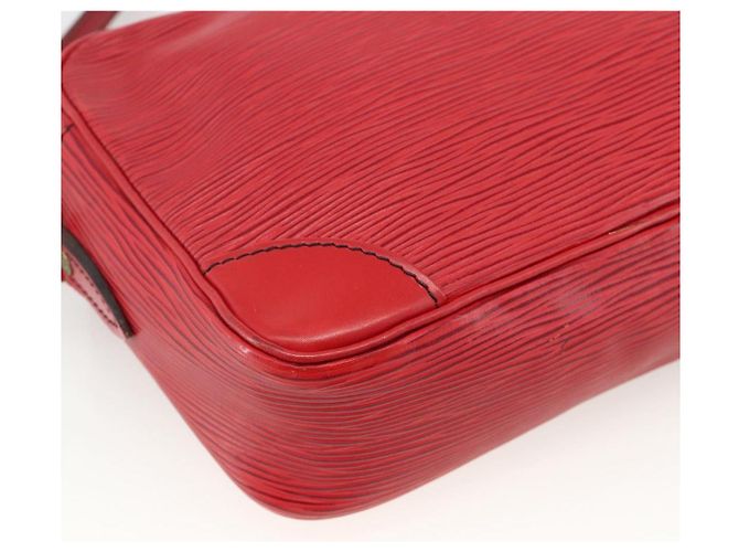 LOUIS VUITTON Borsa a Spalla Epi Trocadero 23 Rossa M52307 LV Auth YKZ1000 Rosso - vista 17