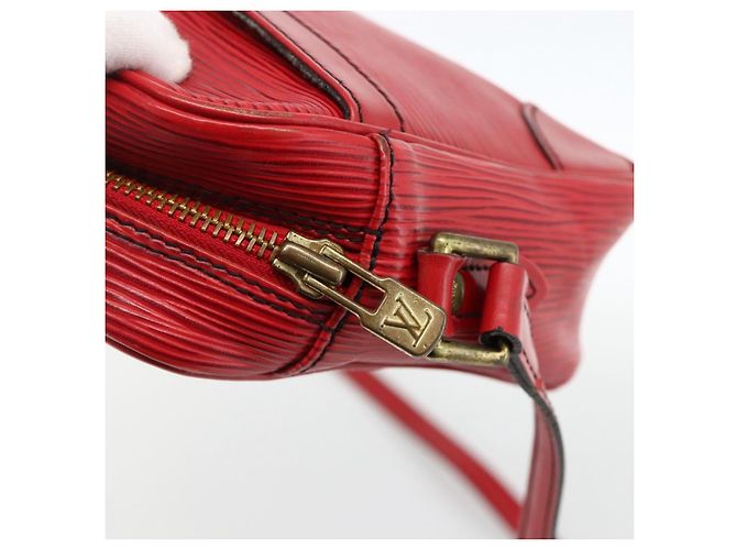 LOUIS VUITTON Borsa a Spalla Epi Trocadero 23 Rossa M52307 LV Auth YKZ1000 Rosso - vista 9