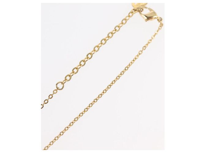Collana Christian Dior metallo oro Auth ka3707A D'oro - vista 14