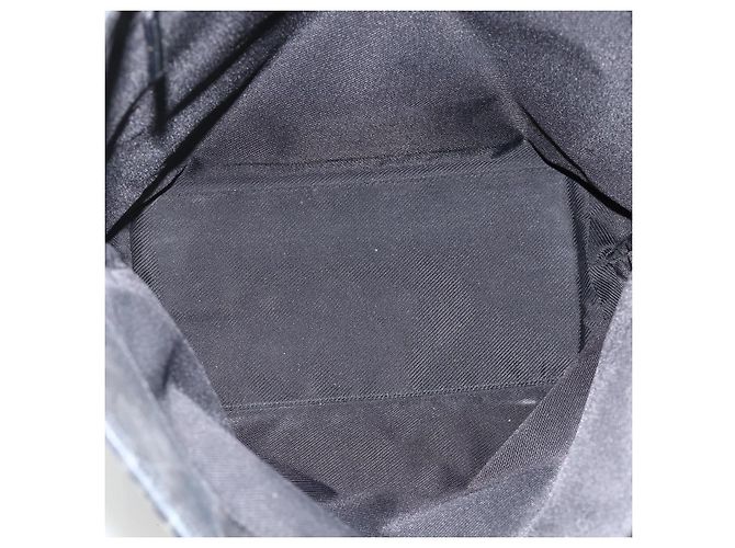 Borsa Tote GG Canvas Gucci Nera Oro 002 1098 Auth AMZ017 Nero D'oro - vista 11