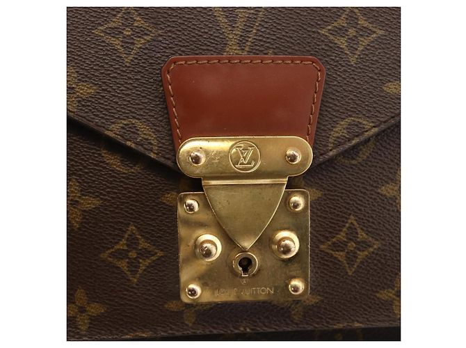 LOUIS VUITTON Monogram Monceau 28 Hand Bag M51185 LV Auth AMZ172 Monogramme - vue 18