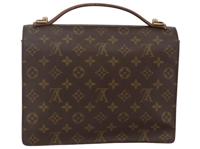 LOUIS VUITTON Monogram Monceau 28 Hand Bag M51185 LV Auth AMZ172 Monogramme - vue 2
