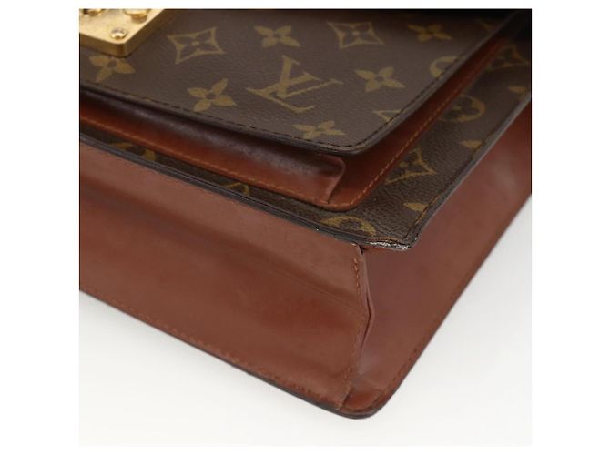 LOUIS VUITTON Monogram Monceau 28 Hand Bag M51185 LV Auth AMZ172 Monogramme - vue 8