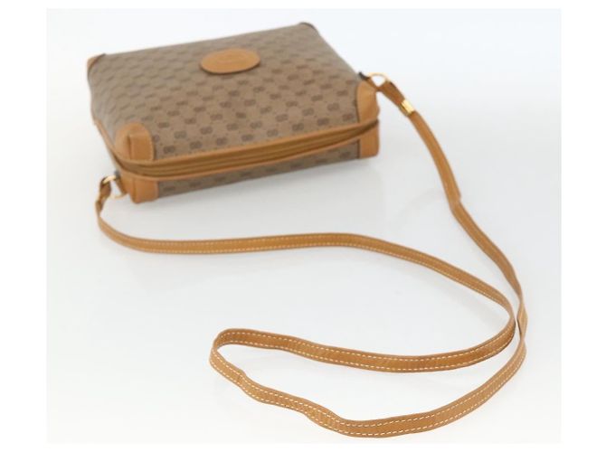 Gucci Borsa a Spalla Micro GG Supreme PVC Beige Oro 007 115 0093 Auth BAZ805 D'oro - vista 7