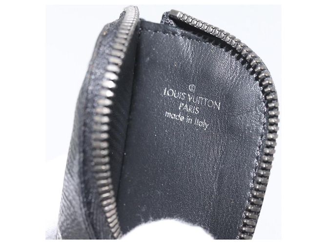LOUIS VUITTON Monogram Eclipse Schlüsselanhänger Etoui Schlüsselhalter MP1856 Auth YKZ927A Monogramm - Ansicht 10
