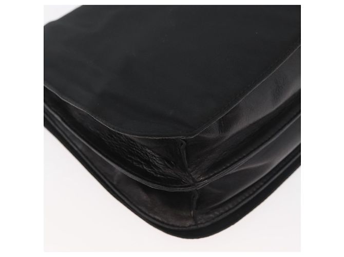 Borsa a Spalla PRADA Nylon Nero Argento Autentica YKZ1095A - vista 15