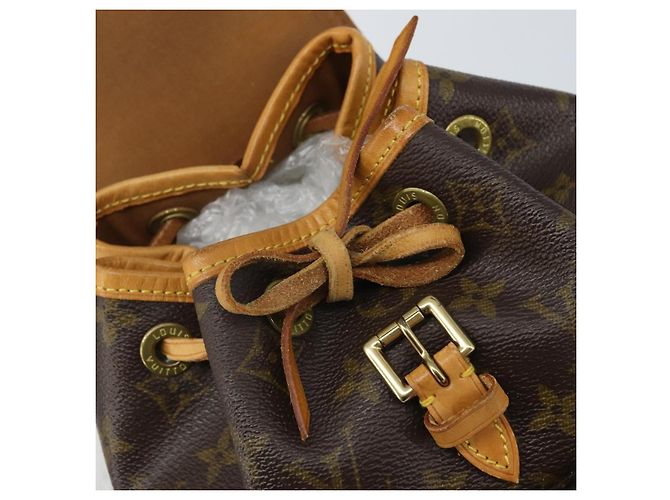 LOUIS VUITTON Zaino Monogram Montsouris PM M51137 LV Auth AMZ312 Monogramma - vista 10