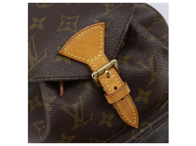 LOUIS VUITTON Zaino Monogram Montsouris PM M51137 LV Auth AMZ312 Monogramma - vista 20