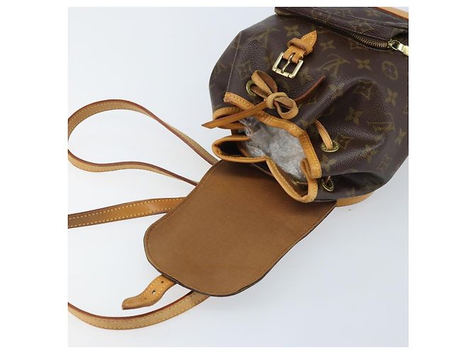 LOUIS VUITTON Zaino Monogram Montsouris PM M51137 LV Auth AMZ312 Monogramma - vista 21