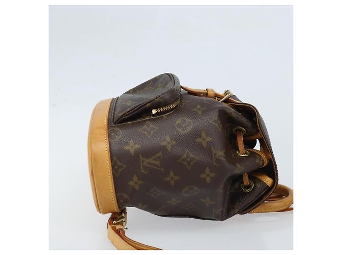LOUIS VUITTON Zaino Monogram Montsouris PM M51137 LV Auth AMZ312 Monogramma - vista 3