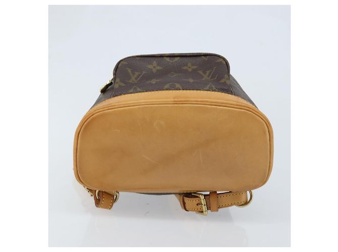 LOUIS VUITTON Zaino Monogram Montsouris PM M51137 LV Auth AMZ312 Monogramma - vista 5