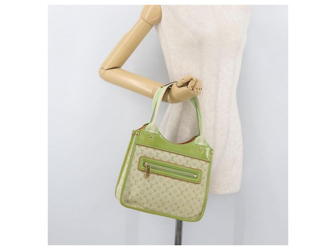 LOUIS VUITTON Borsa Catline Mini Monogram Verde Mandorla M92931 LV Auth 172339V - vista 24
