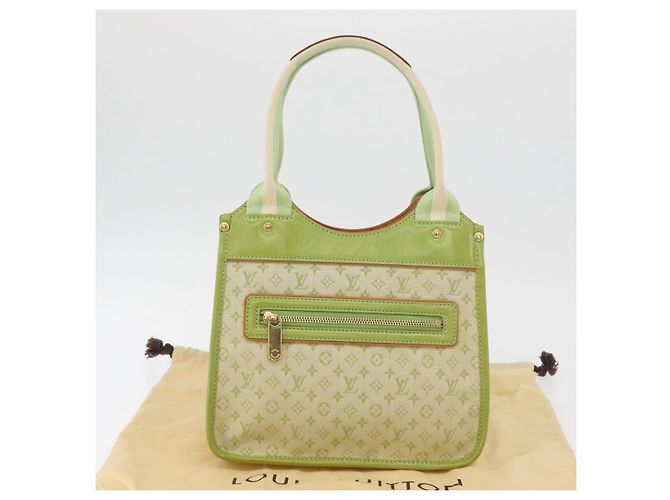 LOUIS VUITTON Borsa Catline Mini Monogram Verde Mandorla M92931 LV Auth 172339V - vista 25