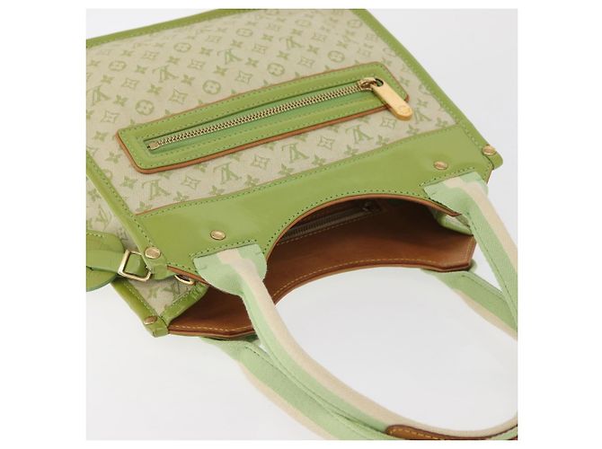 LOUIS VUITTON Borsa Catline Mini Monogram Verde Mandorla M92931 LV Auth 172339V - vista 6