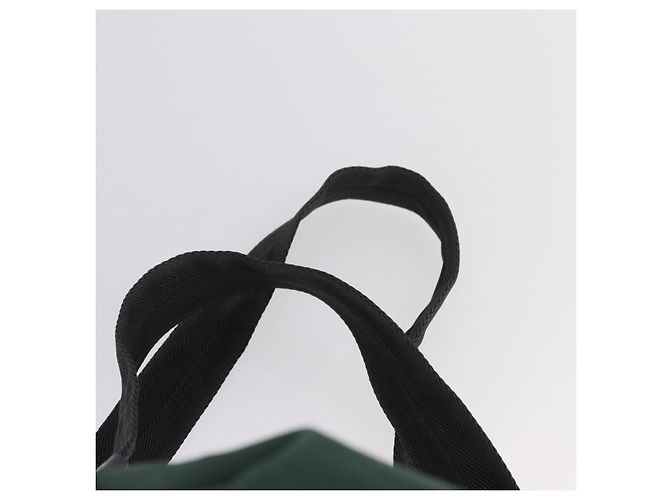 Zaino PRADA in nylon verde argento Auth BSZ500 - vista 16