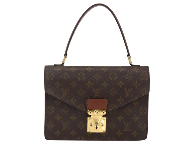 LOUIS VUITTON Monogram Concorde Handtasche M51190 Auth LV ka3781 Monogramm - Ansicht 13
